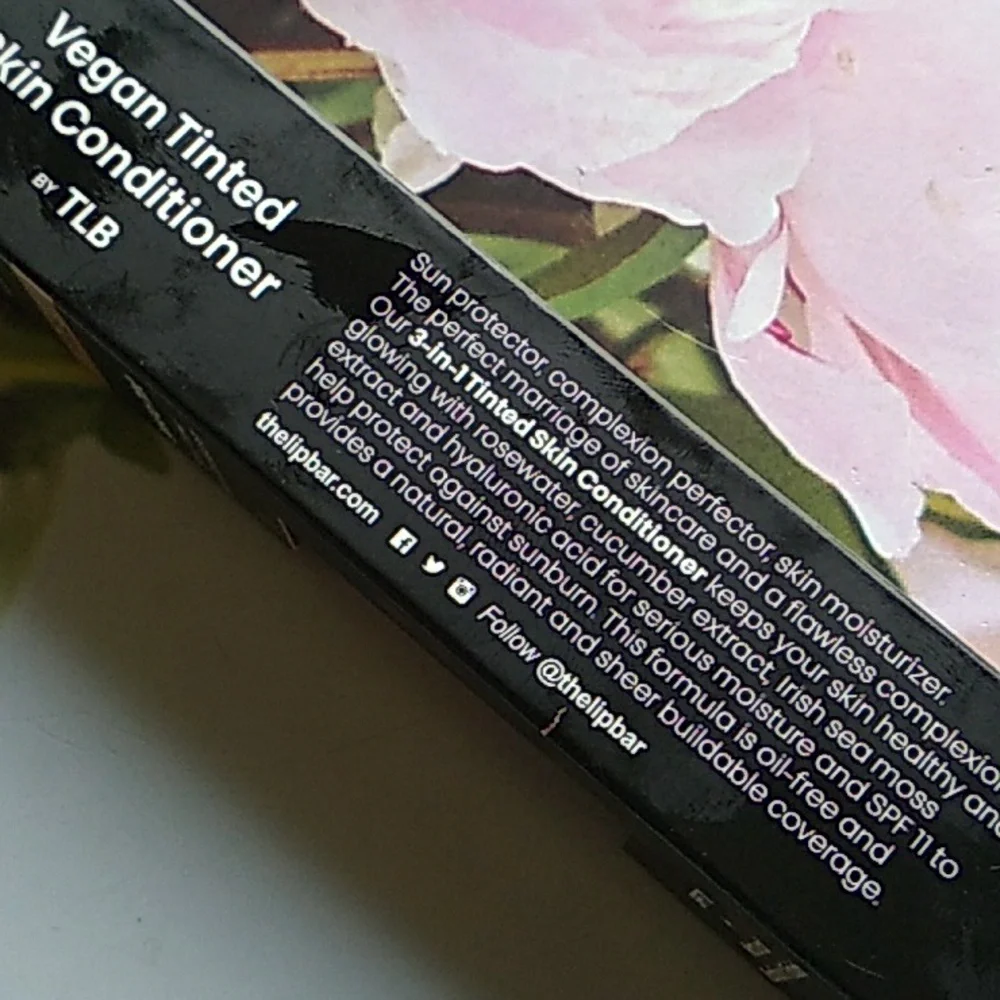 TLB Vegan Beauty Just a Tint 3-in-1 Skin Conditioner